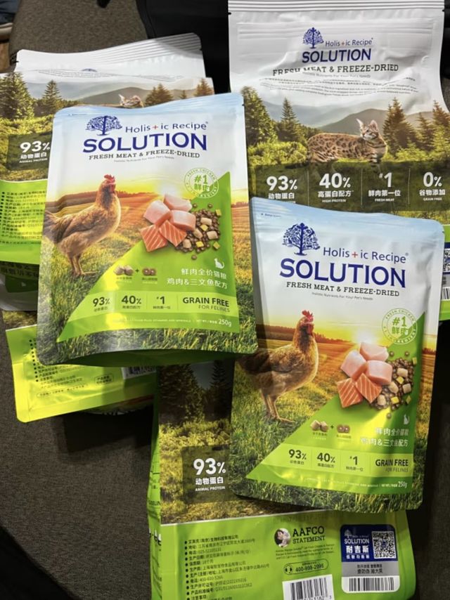 耐吉斯冻干生骨肉鲜肉猫粮6kg成猫幼猫高蛋白益生菌鸡肉味1.5kg*4包