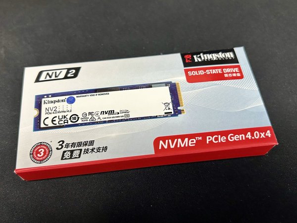Kingston 金士顿 SNV2S/1000G M.2 2280 PCIe 4.0 NVMe SSD