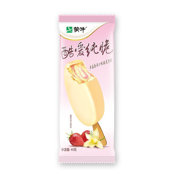 mengniu蒙牛冰芒果口味雪泥75g6支盒