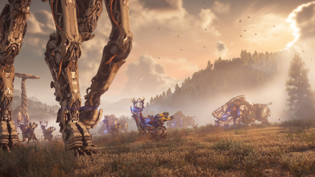 《地平线：西之绝境》PC版测评：惊艳的画面，机械野兽跟原始部落并存的奇妙世界观