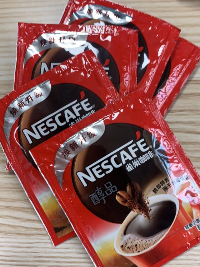 速溶咖啡喝着方便