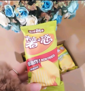 盐津铺子 薯片休闲零食多口味组合 膨化食品 混合口味散装薯片6包礼盒装 【约14包】混合口味490g