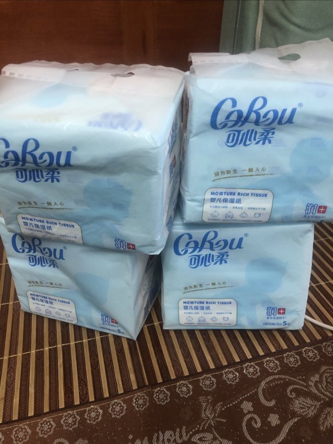 可心柔婴儿云柔巾京东百亿补贴实惠好用我的爱