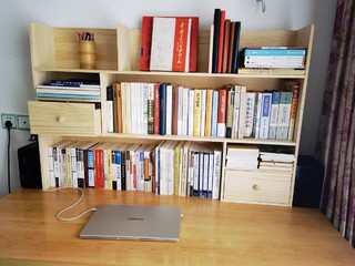桌面书架实木置物架