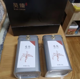 第一江南茶叶 明前绿茶特级毛尖春茶自己喝茶叶礼盒罐装250g送礼品袋