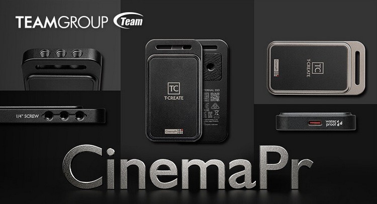 十铨发布 T-CREATE CinemaPr P31 移动固态硬盘，苹果 iPhone 可实时录制储存
