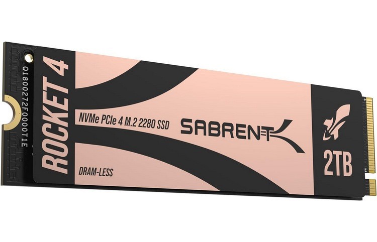 Sabrent 发布无缓存版 Rocket 4，7.4 GB/s 读速、最高 4TB