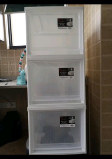 爱丽思（IRIS）【买3勉1】爱丽思收纳箱可叠加塑料抽屉式收纳箱储物箱内衣收纳盒 【爆】59L 白色BC500D