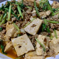 春日食鲜：肉末香菜豆腐