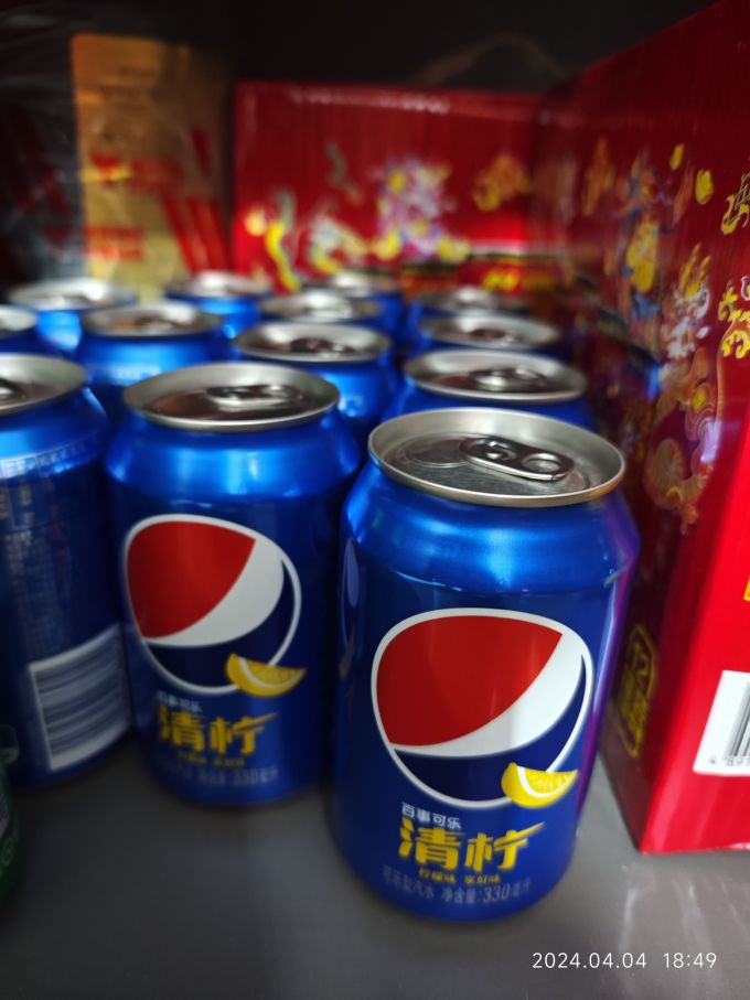 百事青柠可乐好喝