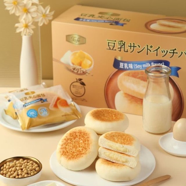 山姆新品 TAFE 豆乳夹心面包 1kg