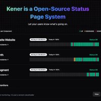 开源&Docker 篇八十六：支持超高自定义，极度优美又轻量级的监控面板——kener