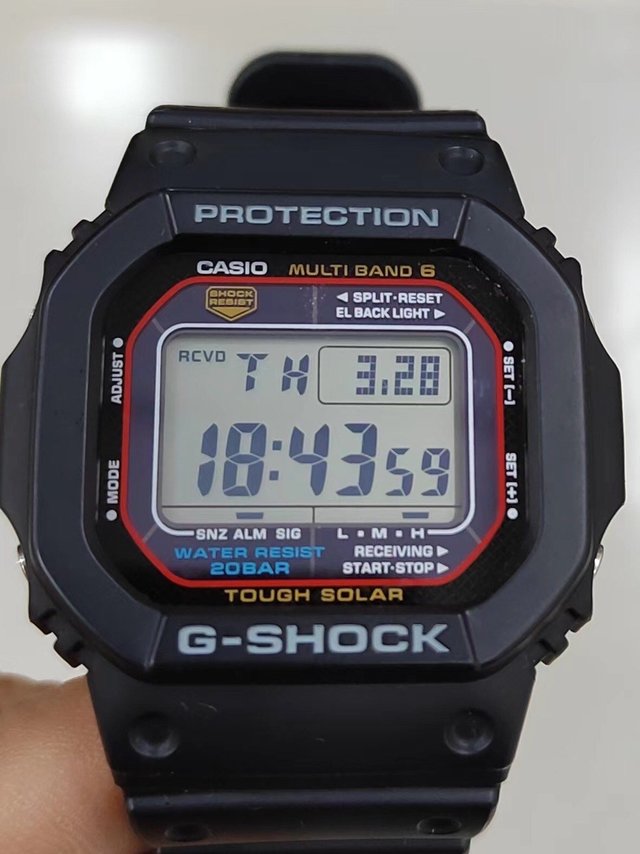 卡西欧GW-M5610小红圈入手记