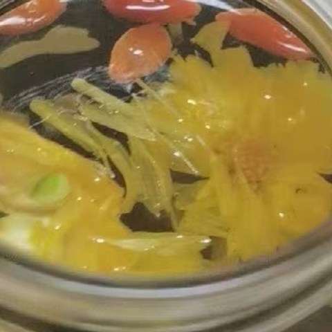 春日必备！菊花枸杞决明子茶，养生又美味！