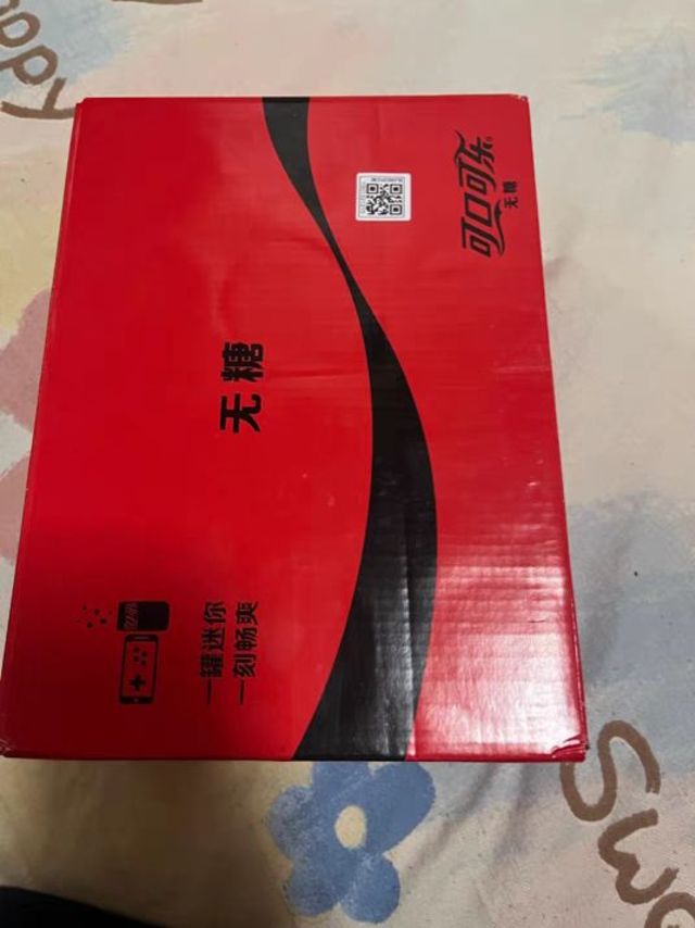 可口可乐含汽饮料无糖迷你罐mini200mlx12罐整箱碳酸饮料0糖0脂 1件装