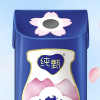 春日限定：纯甄 上新 樱花青梅口味 风味酸奶