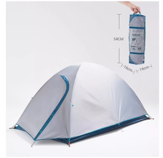 空间舒适的露营帐篷首选迪卡侬。