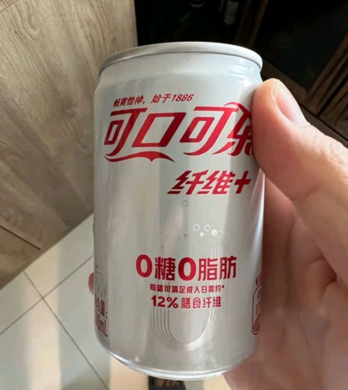 可口可乐纤维无糖零热健康畅饮新选择