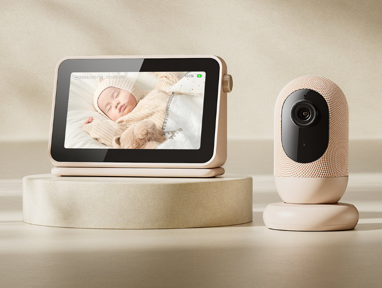 小米智能摄像机母婴看护版开启众筹：支持哭声检测、可移动看护屏