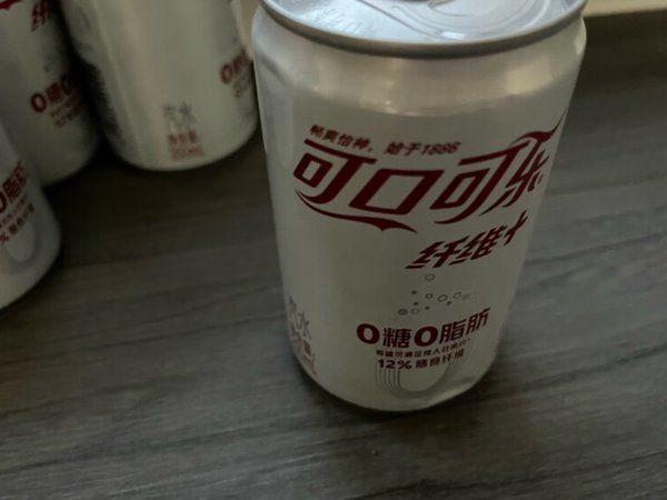 可口可乐（Coca-Cola）纤维+无糖零热量 汽水 碳酸饮料 200ml*12罐 整箱装