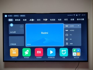 Redmi55寸 我的卧室追剧好伴侣！