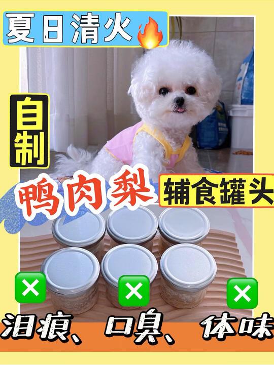 泪痕❓口臭❓体味❓自制鸭肉梨罐头🔥太绝了❗️