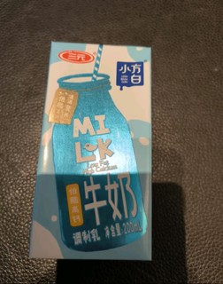 三元小方白低脂高钙牛奶200ml*24盒 量贩装 礼盒装