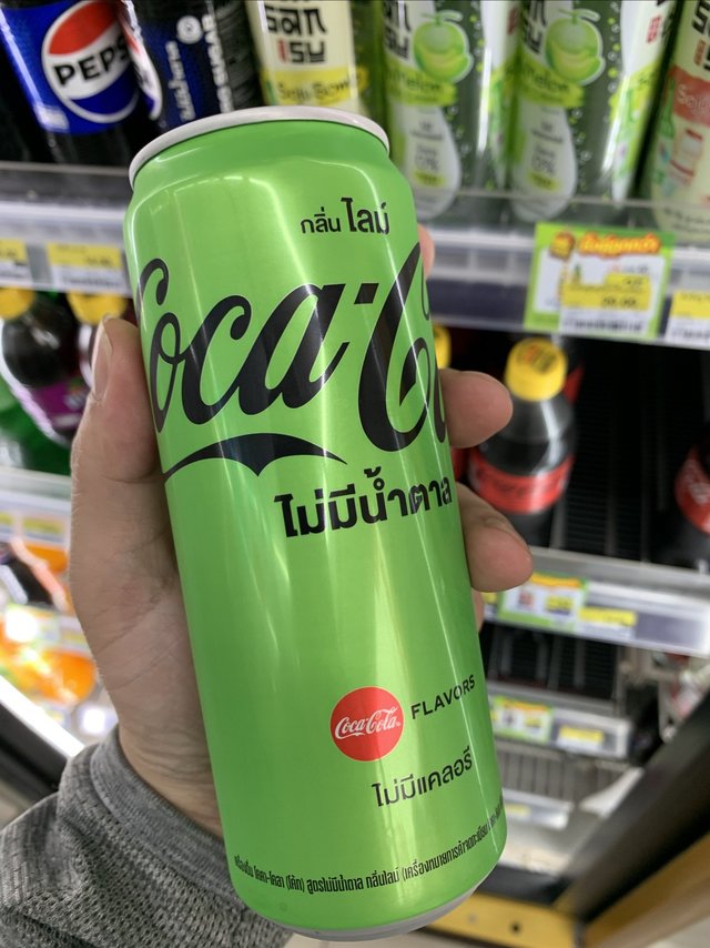 绿色罐装可口可乐哪位见过？