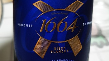 法国原装进口1664啤酒巴黎之槟果味香槟酒白啤精酿啤酒750礼盒装