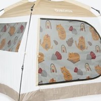 迪卡侬帐篷户外露营装备——遮阳大空间全自动速开双人篇
