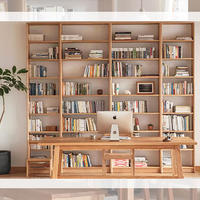 书香氤氲，打造一个满墙书柜吧！