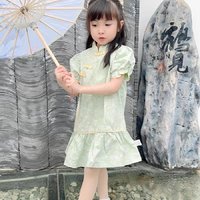新中式儿童连衣裙太好看了！