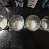 最近喝的几种牛奶对比