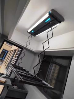 太太乐电动隐形晾衣架遥控自动升降阳台家用智能伸缩凉烘晒衣杆机