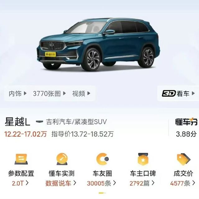 各位车友们，15万落地SUV，选择困难症！这几款车怎么选？