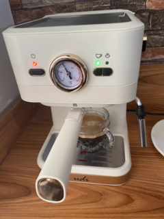 UDI咖啡机家用小型全半自动一体机高压萃取意式浓缩蒸汽打奶泡机