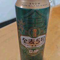 雪花啤酒全麦五号