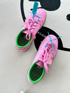 Pink Puma💓 张元英同款芭乐粉德训鞋好适合夏天啊～
