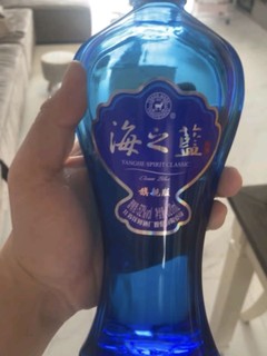 洋河 蓝色经典 海之蓝 口感绵柔浓香型白酒 52度 520ml 单瓶装 旗舰版