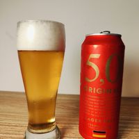 夏天不可不喝的一款啤酒：5.0窖藏黄啤酒