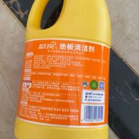 蓝月亮 地板清洁剂2kg*2柠檬香 瓷砖木地板扫地机器人洗地机 除菌去污
