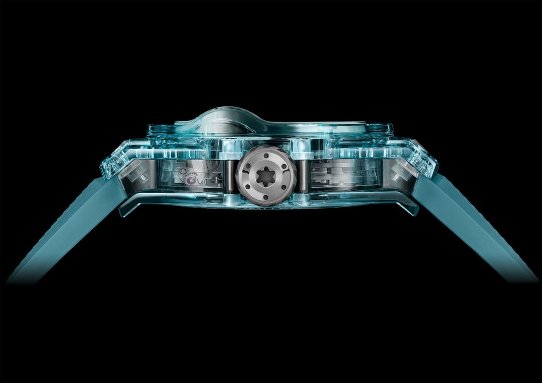 隆重推出Hublot Big Bang MP-11 水蓝色蓝宝石腕表