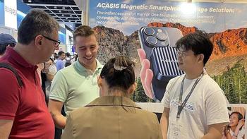 ACASIS阿卡西斯亮相香港春季国际电子展，发布新品广受青睐