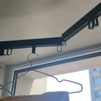 我的智能阳台必备之尔沫（EM）折叠晾衣架阳台伸缩晾衣架