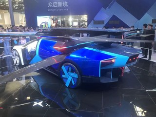 北京车展最大的创新车，陆空一体飞行车