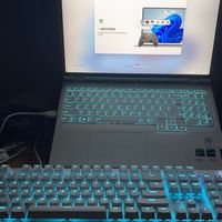 惠普机械键盘鼠标套装青轴红茶轴游戏电脑女生办公键鼠87键盘白色