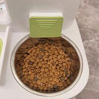 猫碗狗碗自动喂食器猫食盆猫咪粮双碗饮水碗一体保护颈椎宠物用品
