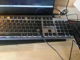 前行者超静音无限键盘鼠标套装机械手感薄膜电脑游戏笔记本办公