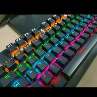银雕（YINDIAO） 机械键盘游戏电竞吃鸡键盘 笔记本电脑键盘 有线办公打字专用键盘鼠标套装 黑色
