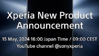 索尼 Xperia 新品发布会官宣：定档 5 月 15 日